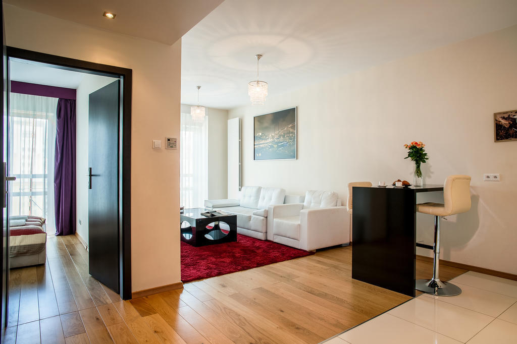 Platinum Towers E-Apartments Варшава Стая снимка